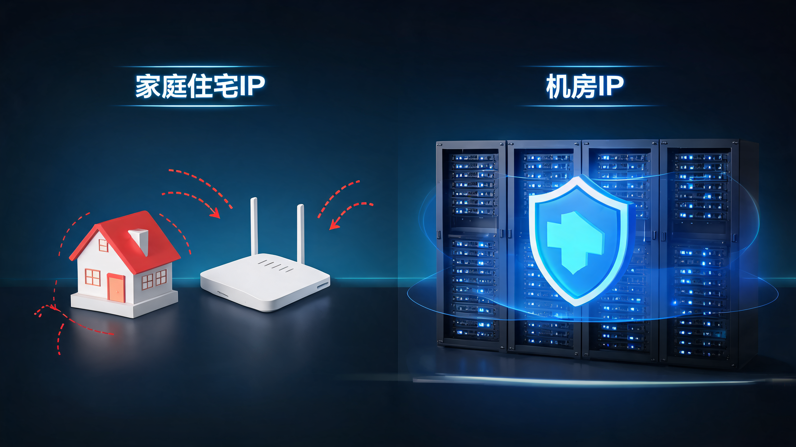 家庭住宅IP和机房IP哪个更安全？