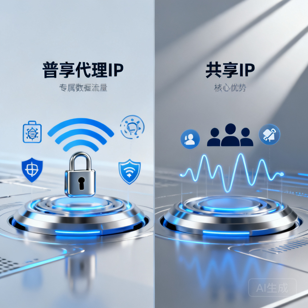 独享代理IP对比共享IP核心优势是什么？